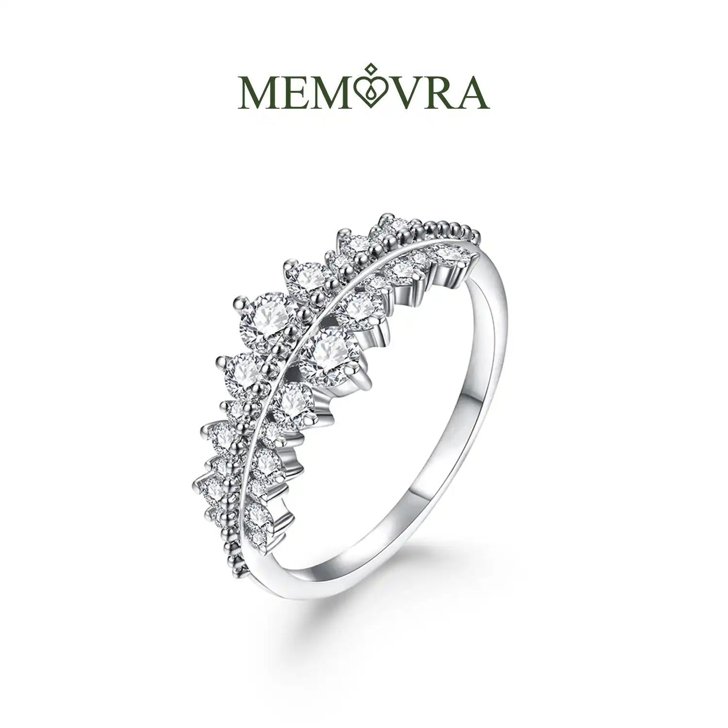 Radiant Brilliance Moissanite Wedding Band